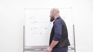 It's all over our ass again. A sexy gangbang scene