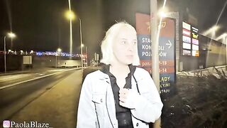 They pay for a blowjob, too - Polish amateur blowjob action