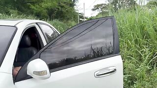 A woman went out and got fucked by many men in a gangbang