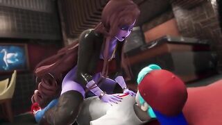 Cheating BF gets punished by his GF’s strict mom in a wild FNF twist
