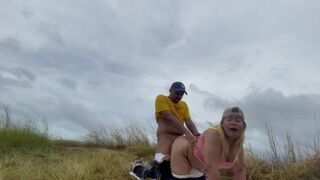 Pinay Kantutan sa Bundok - Outdoor Sex with a Thick Asian Beauty - Risky Public Fun