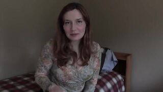A step mom celebrates a special day with her step son by giving him a blowjob