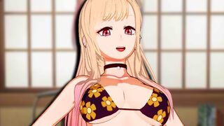 Marin Kitagawa is an anime character from My Dress Up Darling, known for her seductive charm