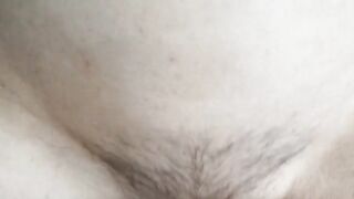 A skinny MILF gets her pussy filled with sticky sperm