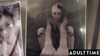 Gabbie Carter shares her husband with her friend in a steamy threesome