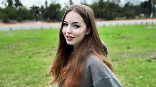This girl is very cunning, she did not tell anything to anyone