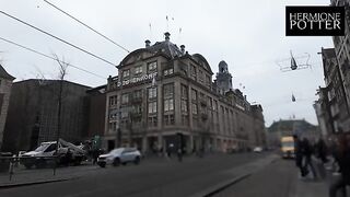Picked up a cute girl on a walk, Holland vlog