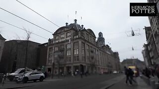 Picked up a cute girl on a walk, Holland vlog