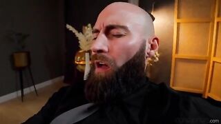 A blowjob should be done gently, especially in intimate POV scenes