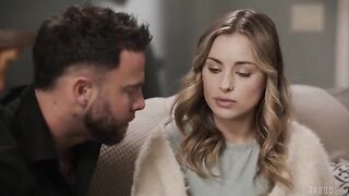 The man experienced a moment of supreme pleasure with a beautiful woman