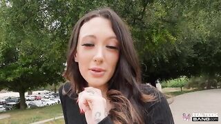 I stuck my cock in the nozzle and got a cumshot on the ass