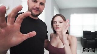 A girl does not know pity and she likes sex very much