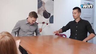 The office meeting turned into a wild tim team scene