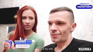 Two Russian sluts getting fucked on cam show