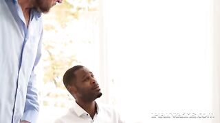 Bisexual orgy was staged at a photo shoot session