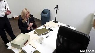 The boss doesn't seem to care that I'm married, and it's evident