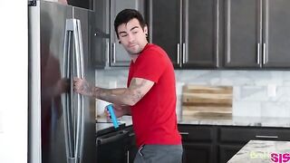 Why not use a single sister? A stepbrother fucked her nicely