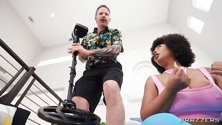 I am drawn to her ebony rear - the best interracial anal sex