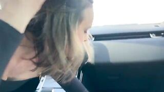Cheating in public place with a total amateur