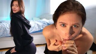 He called her over after training, treated her to cock