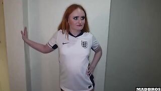 An English fan got fucked in the ass after losing a bet