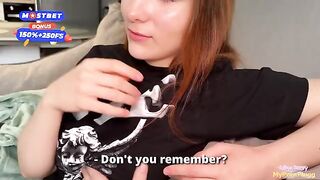 My neighbor helps me with his penis when my boyfriend is not around