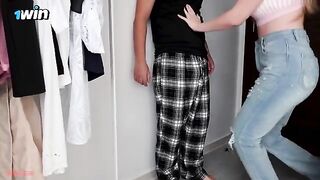 Stepmom fucks me in the ass as a birthday gift
