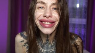 A man is exploring sexual desire with his pretty girlfriend in a steamy YouTube show