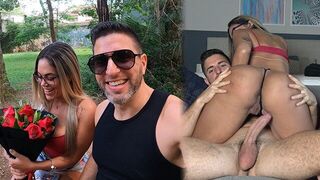 Picked up a Brazilian beauty with a stunning big ass in the park