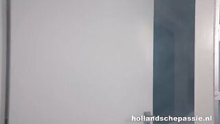 Hot Dutch lesbian with sexy long hair has a great hole to fuck in