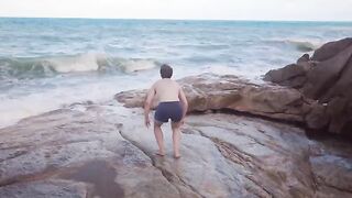 The girl is happy with the sexual events