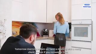 My personal whore on a business trip with the boss, in HD quality
