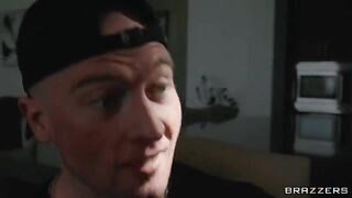 The dick is busy, but I'll teach your mouth to suck mine in this steamy FFM scene