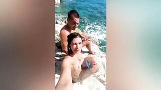 A walk in the mountains can end with a surprising intimate moment