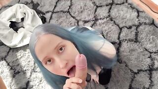 A girl would do anything to reach orgasm with her partner