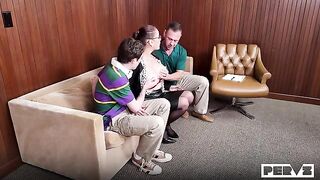 A comfortable couch is good for solving many problems