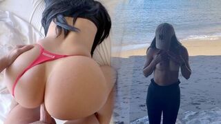 You don't have to look at her face, just focus on the perfect body
