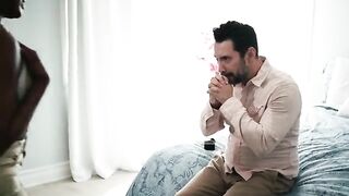 A mistress likes to be pleasured by a tongue in her wet pussy