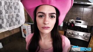 The guy pulled his cock out for a sexy cowgirl