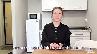 Being serious is no reason not to cum - a Russian teen's punishment