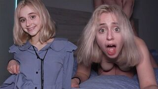You will learn to be submissive - hot blonde in missionary position