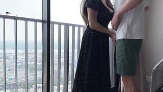 The couple continues their romantic sex session in a special way