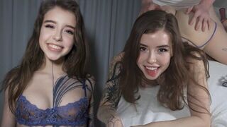 It's not hard to make a beautiful woman happy with rough sex