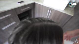 She was asked to shut her ass hole and finish without interruption