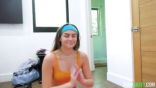 A girl is having passionate sex with her boyfriend in HD