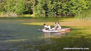 Lesbians can get horny anywhere, even in the park