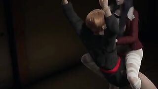 Karura Kure humiliates a red belt fighter in this Kengan Ashura scene