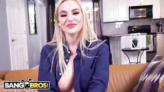 The curvy blonde PAWG Blake Blossom fucks her way to success with Leo Valentino