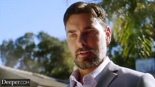 The husband of the blonde Savannah asked her to fuck with Anton