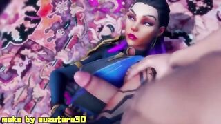 VALORANT adult game compilation featuring SFM and Blender content